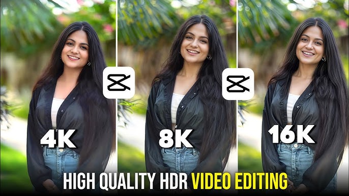 4K Quality HDR Video Editing