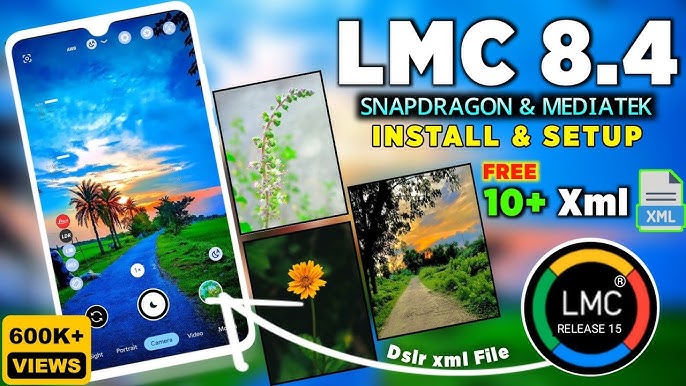 LMC 8.4 Latest Camera Download & Setup