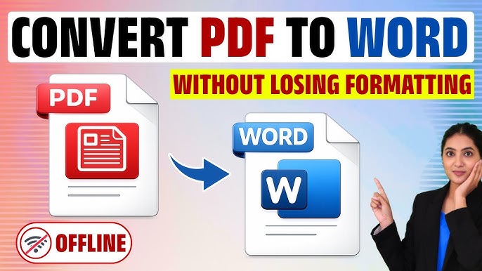 How to Convert PDF to Word Without Losing Formatting