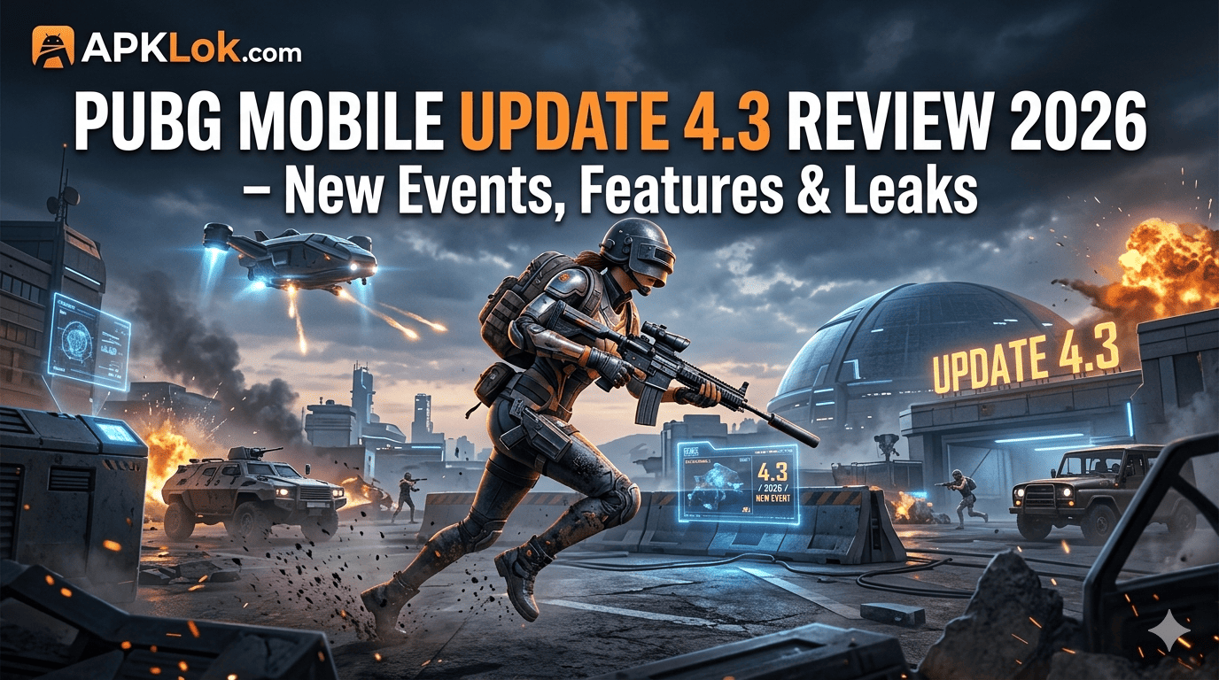 PUBG Mobile Update 4.3 Review 2026 – New Events, Features & Leaks